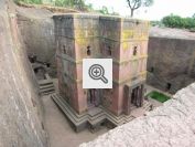 Igreja de Saint George, em Lalibela, Etiópia