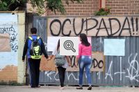 Foto de uma Escola Ocupada