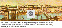 Ilustração de Recife eempreendida por Nassau