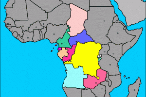 África Central: a floresta, a savana e a estepe seca